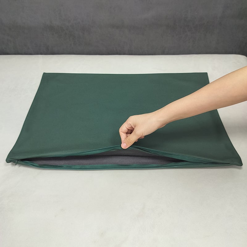 Полиестерен калъф за възглавница за диван — едноцветен, модерен минимализъм, налична персонализация