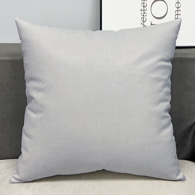 Полиестерен калъф за възглавница за диван — едноцветен, модерен минимализъм, налична персонализация