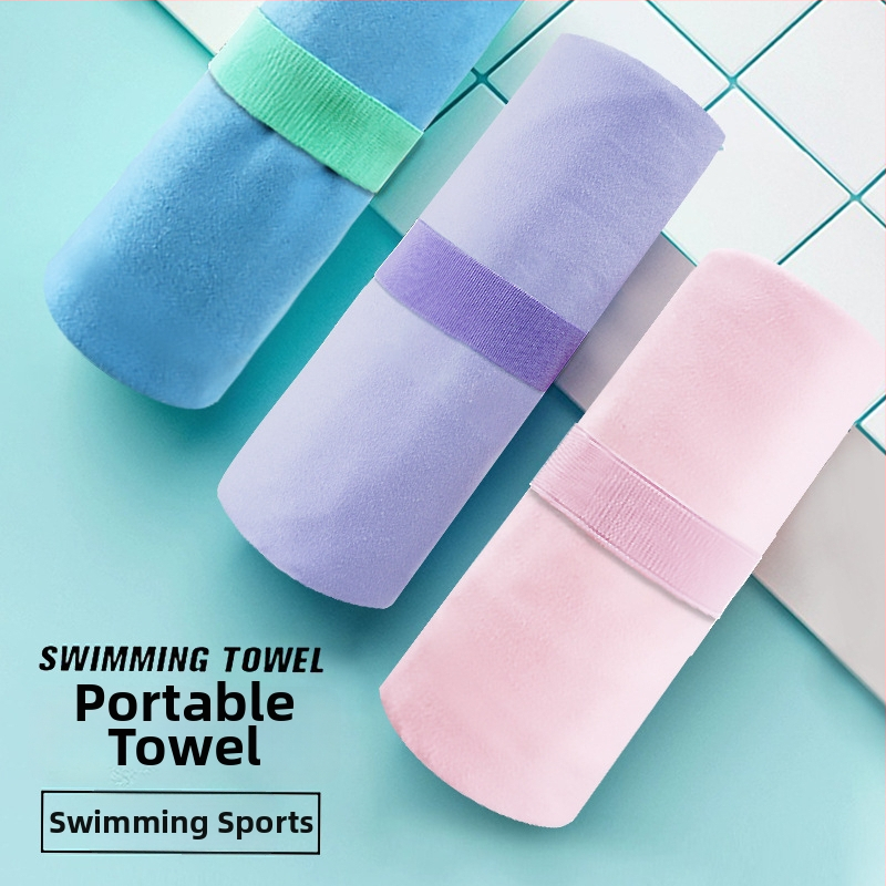 Плувна микрофибърна кърпа за бързо съхнене, 200–300 g, абсорбираща за баня и плаж, персонализирано лого