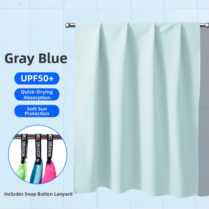 Plaukimo mikropluošto greitai džiūstantis rankšluostis, 200–300 g, absorbentas, su individualizuotu logotipu