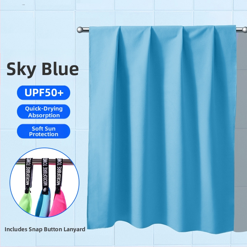 Plaukimo mikropluošto greitai džiūstantis rankšluostis, 200–300 g, absorbentas, su individualizuotu logotipu