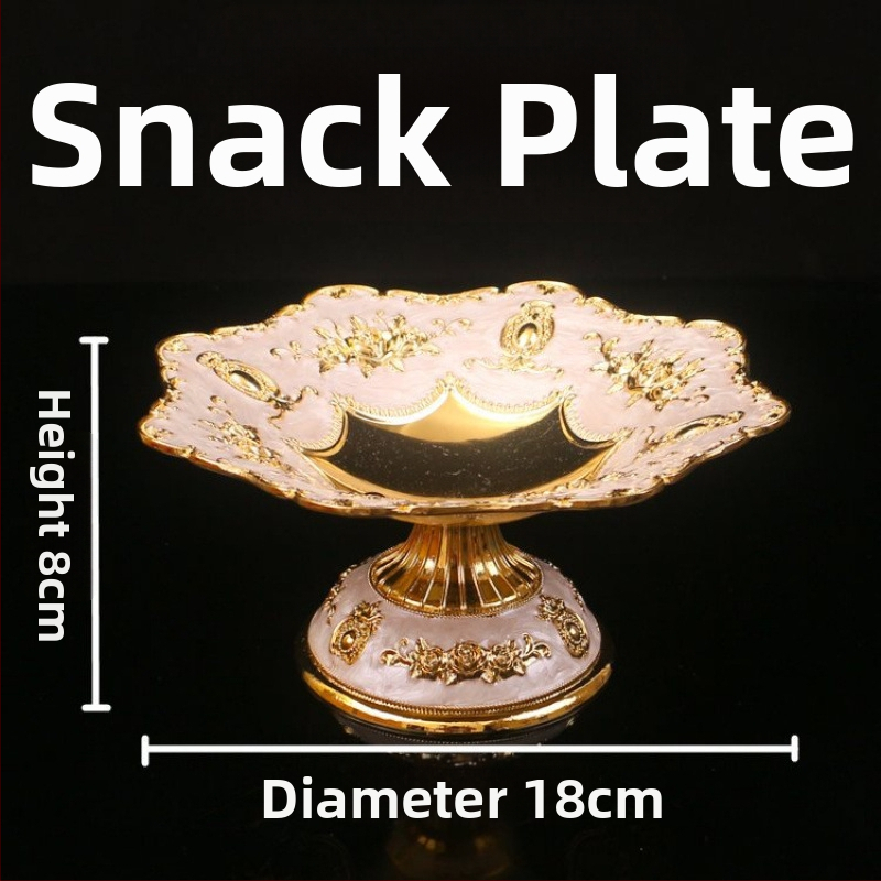 Vaisių lėkštės laikiklis – Europos stiliaus, keramikinė medžiaga, paprastas lauko dizainas