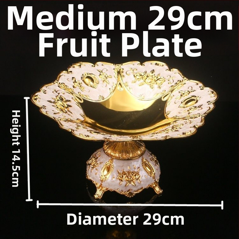 Vaisių lėkštės laikiklis – Europos stiliaus, keramikinė medžiaga, paprastas lauko dizainas