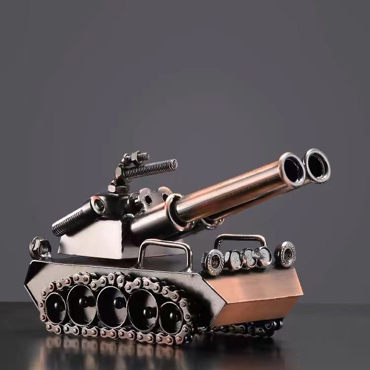 Pramoninio stiliaus metalo motociklo modelio dekoras – gyvenamojo kambario papuošalas; paviršius: elektroplatavimas; be pritaikymo