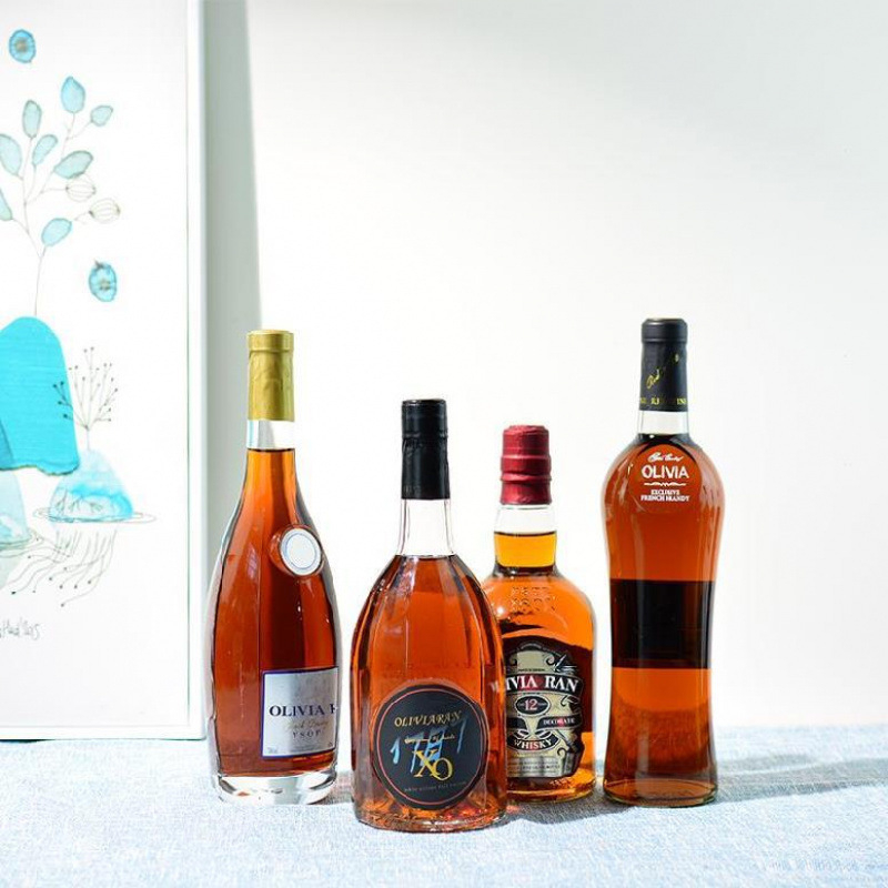 Διακοσμητικό φιάλης κρασιού για μπαρ - πλαστικό και ρητίνη, οικιακή διακόσμηση σε αμερικανικό στυλ, κωδικός aWpRi64s