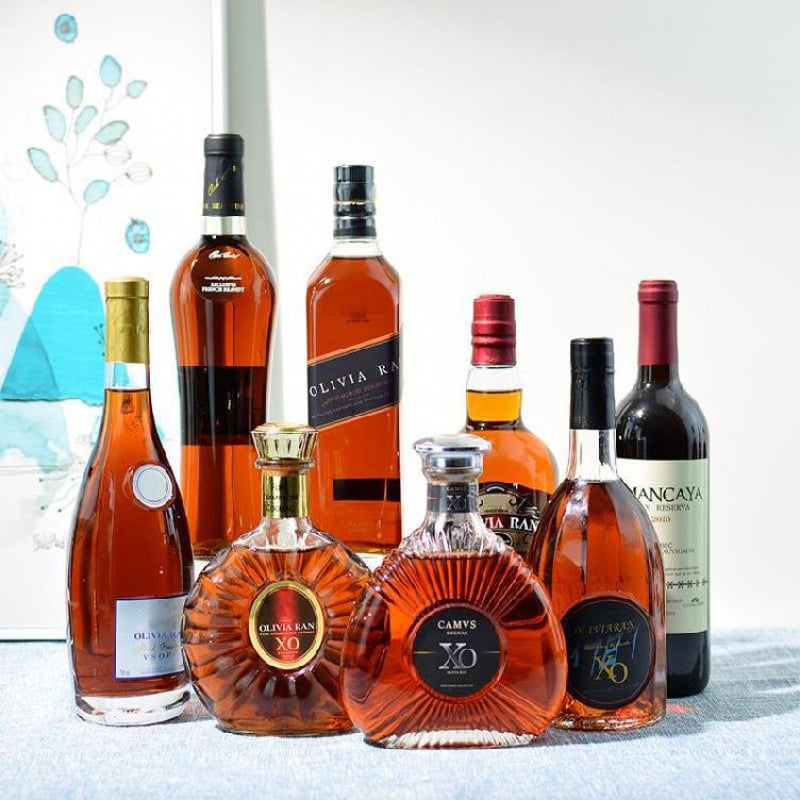 Διακοσμητικό φιάλης κρασιού για μπαρ - πλαστικό και ρητίνη, οικιακή διακόσμηση σε αμερικανικό στυλ, κωδικός aWpRi64s