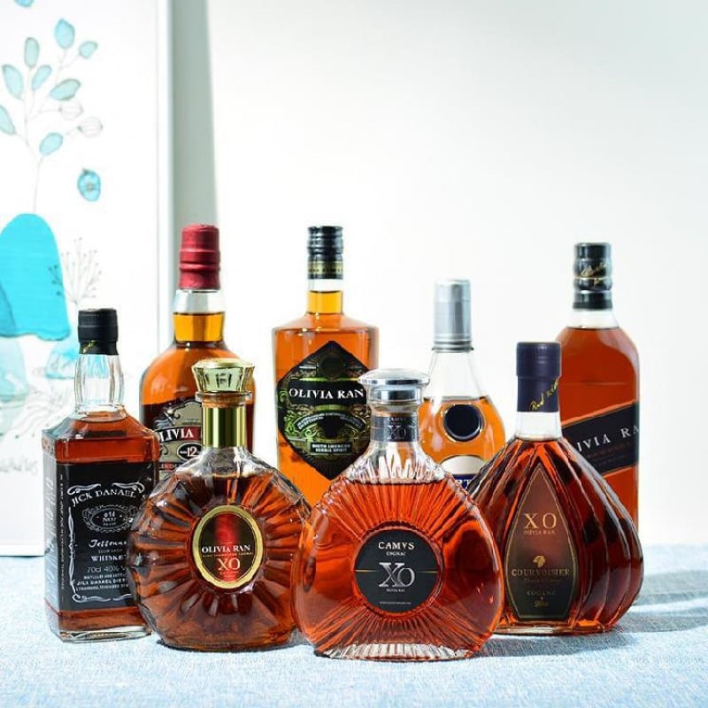 Διακοσμητικό φιάλης κρασιού για μπαρ - πλαστικό και ρητίνη, οικιακή διακόσμηση σε αμερικανικό στυλ, κωδικός aWpRi64s