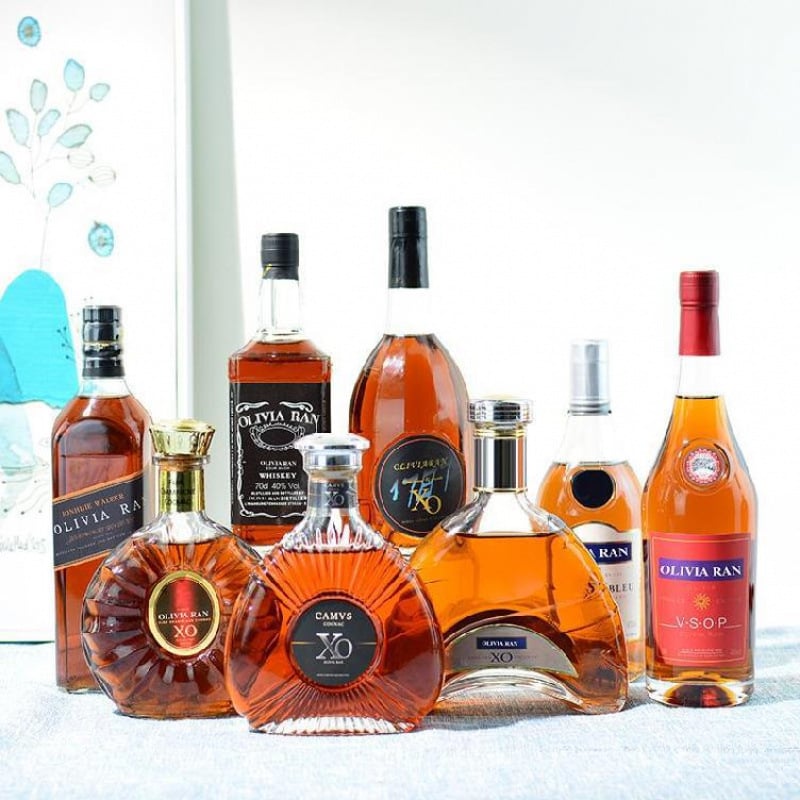 Διακοσμητικό φιάλης κρασιού για μπαρ - πλαστικό και ρητίνη, οικιακή διακόσμηση σε αμερικανικό στυλ, κωδικός aWpRi64s