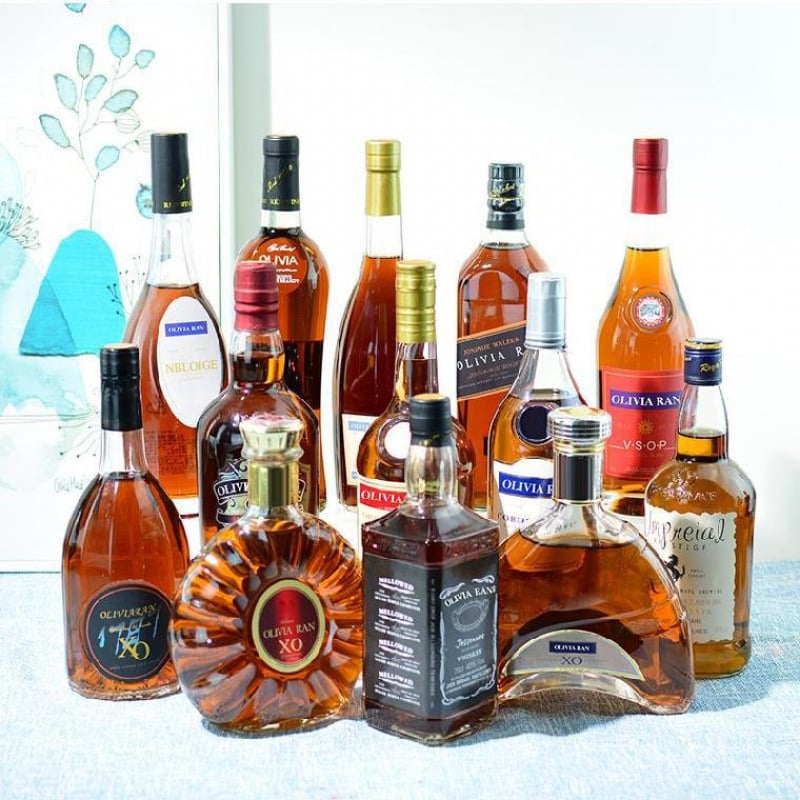 Διακοσμητικό φιάλης κρασιού για μπαρ - πλαστικό και ρητίνη, οικιακή διακόσμηση σε αμερικανικό στυλ, κωδικός aWpRi64s