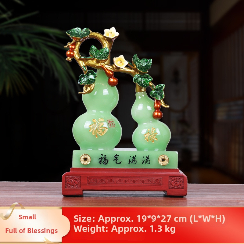 Pixiu Feng Shui dekoras su moliūgo motyvu - derva, rankų darbas, Korėjinis stilius (Prekės kodas: 8686)