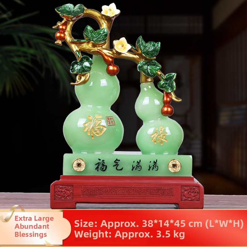 Pixiu Feng Shui dekoras su moliūgo motyvu - derva, rankų darbas, Korėjinis stilius (Prekės kodas: 8686)