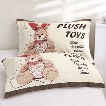 Medvilniniai gauzės pagalvių užvalkalai, pora, namų naudojimui, studentų bendrabutyje