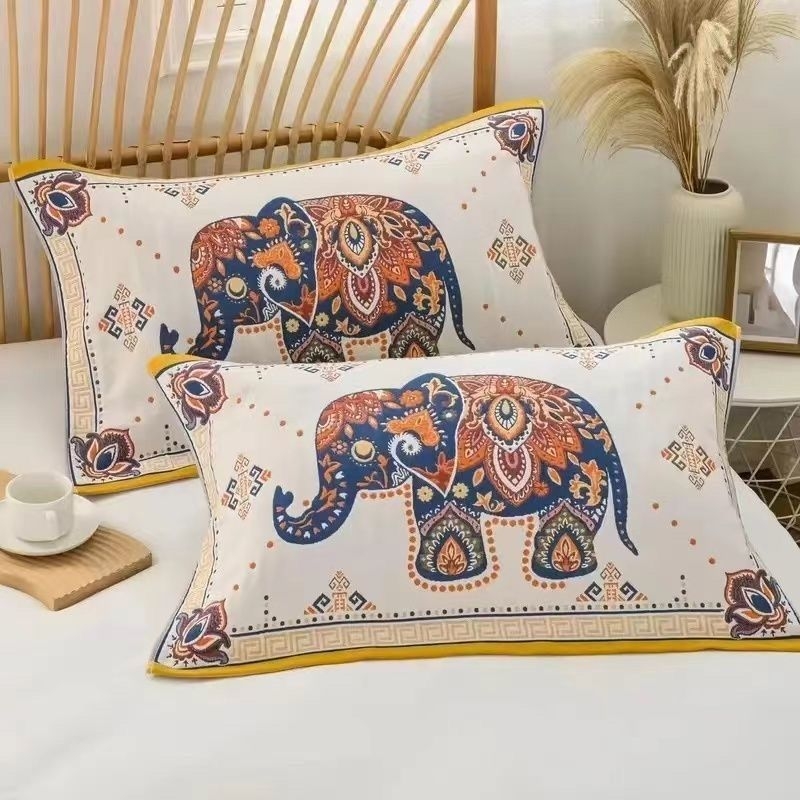 Medvilniniai gauzės pagalvių užvalkalai, pora, namų naudojimui, studentų bendrabutyje