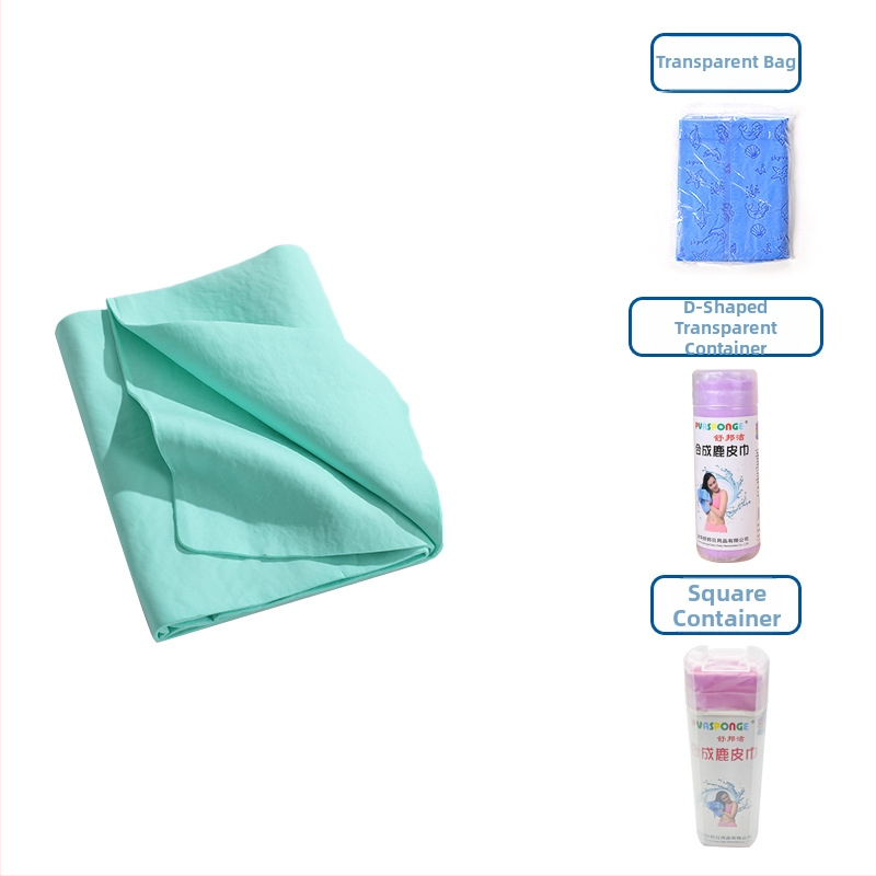 Πετσέτα στεγνώματος μαλλιών με συνθετικό δέρμα ελαφιού – γρήγορο στέγνωμα, υψηλή απορρόφηση, 10 νήματα, εκτύπωση, βάρος κάτω από 30 g