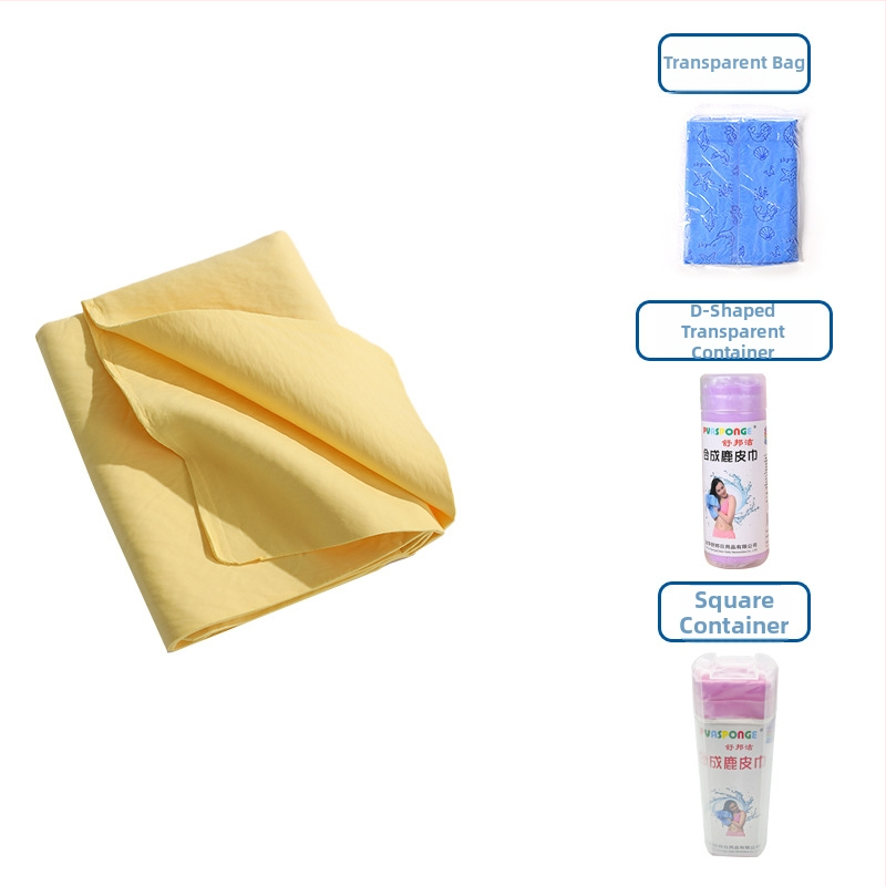 Πετσέτα στεγνώματος μαλλιών με συνθετικό δέρμα ελαφιού – γρήγορο στέγνωμα, υψηλή απορρόφηση, 10 νήματα, εκτύπωση, βάρος κάτω από 30 g