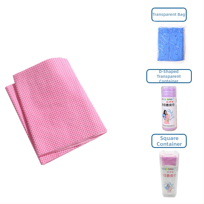 Πετσέτα στεγνώματος μαλλιών με συνθετικό δέρμα ελαφιού – γρήγορο στέγνωμα, υψηλή απορρόφηση, 10 νήματα, εκτύπωση, βάρος κάτω από 30 g