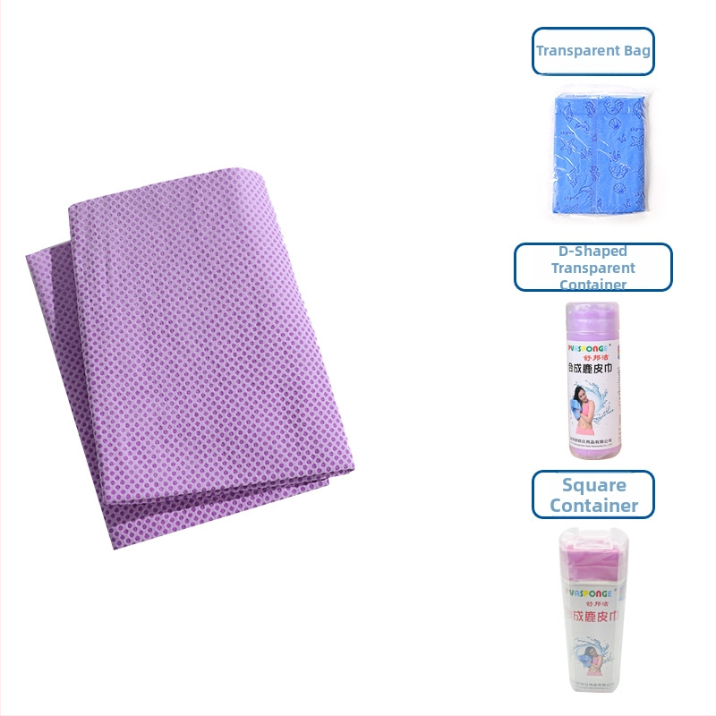 Πετσέτα στεγνώματος μαλλιών με συνθετικό δέρμα ελαφιού – γρήγορο στέγνωμα, υψηλή απορρόφηση, 10 νήματα, εκτύπωση, βάρος κάτω από 30 g