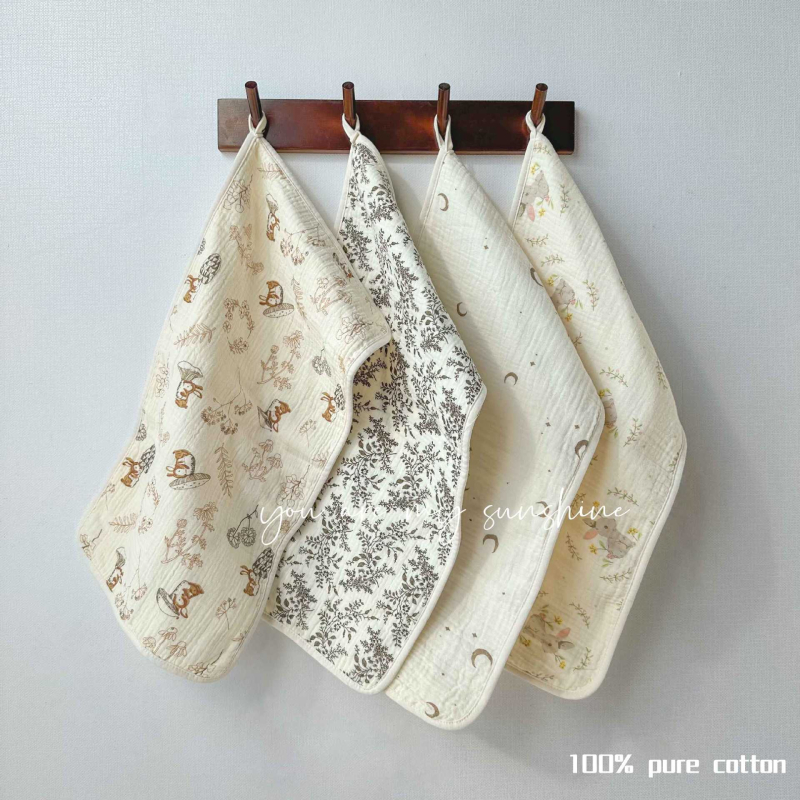 Kūdikio veido rankšluostis, 100% medvilnė, stačiakampis