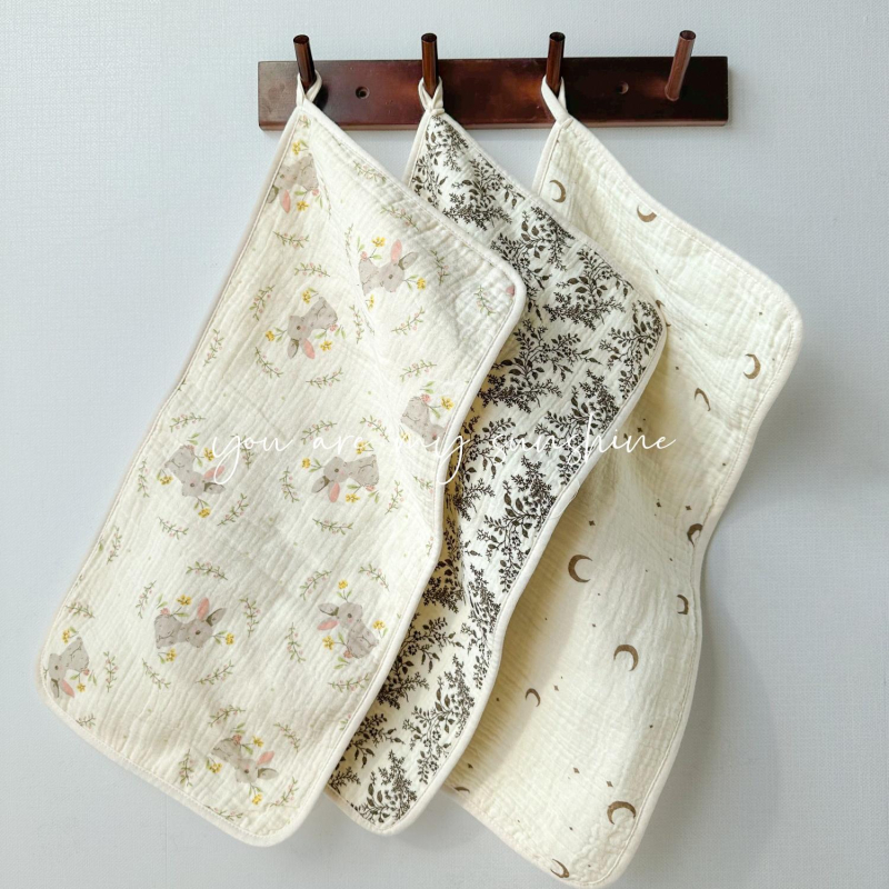 Kūdikio veido rankšluostis, 100% medvilnė, stačiakampis