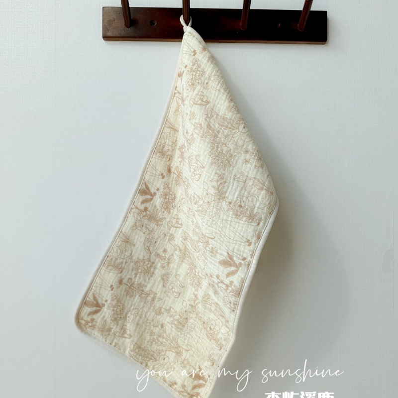 Kūdikio veido rankšluostis, 100% medvilnė, stačiakampis