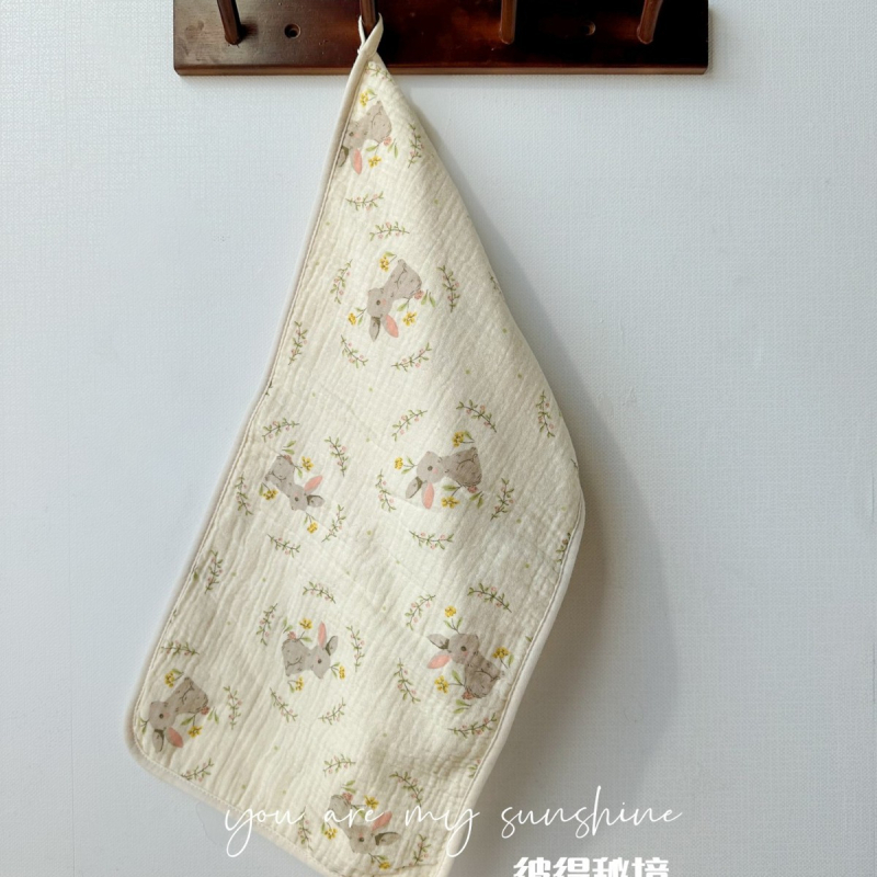 Kūdikio veido rankšluostis, 100% medvilnė, stačiakampis