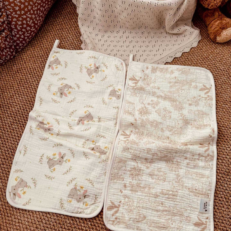 Kūdikio veido rankšluostis, 100% medvilnė, stačiakampis