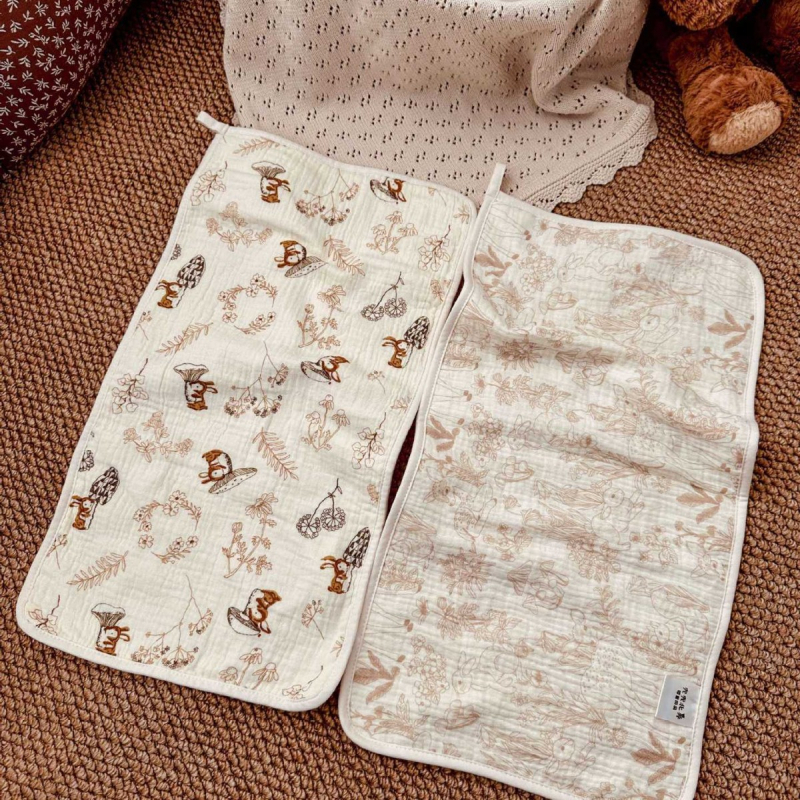 Kūdikio veido rankšluostis, 100% medvilnė, stačiakampis