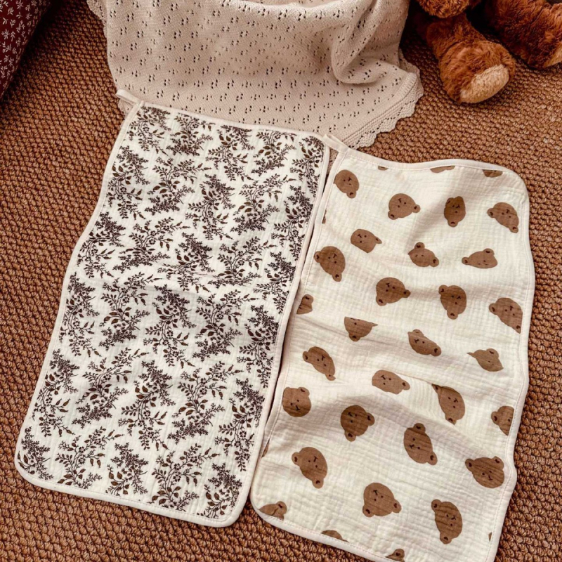 Kūdikio veido rankšluostis, 100% medvilnė, stačiakampis