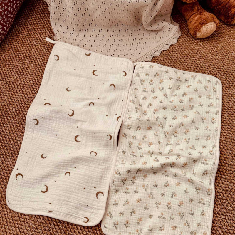 Kūdikio veido rankšluostis, 100% medvilnė, stačiakampis