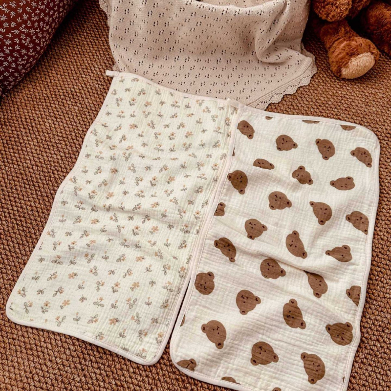 Kūdikio veido rankšluostis, 100% medvilnė, stačiakampis