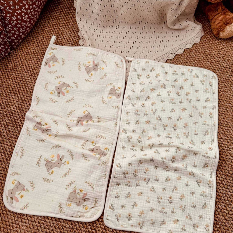 Kūdikio veido rankšluostis, 100% medvilnė, stačiakampis