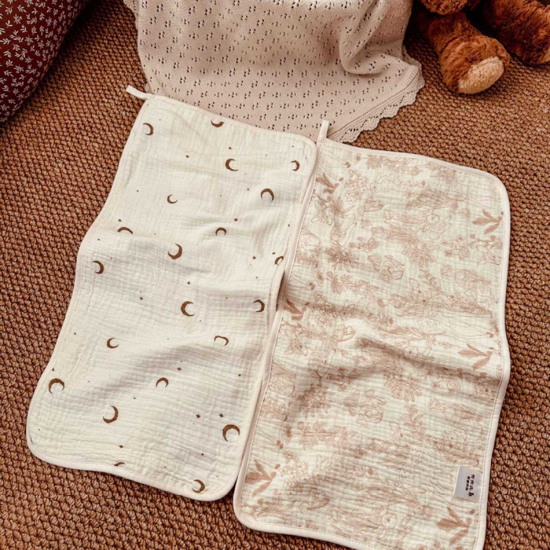 Kūdikio veido rankšluostis, 100% medvilnė, stačiakampis