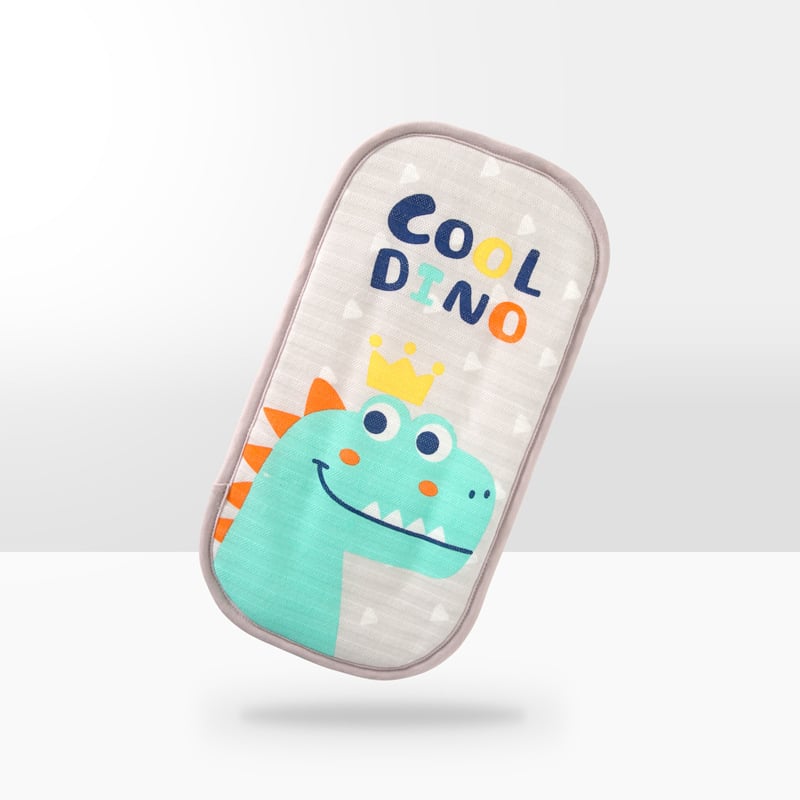 Rokas atbalsta spilvens zīdaiņa barošanai — 100% kokvilna, zīdaiņiem no dzimšanas līdz 12 mēnešiem, karikatūras stils, zīmols Happiness