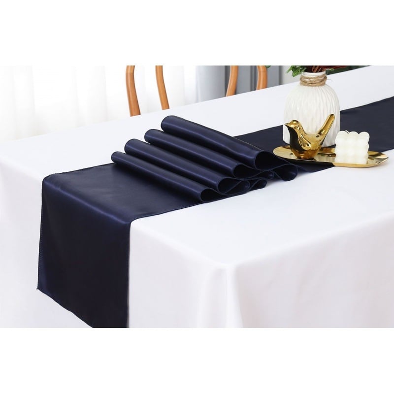 Stalo takelis su satino efekto | Poliesterio audinys 95% / 5% kitos pluoštai | Vienos spalvos raštas | Pritaikymas prieinama