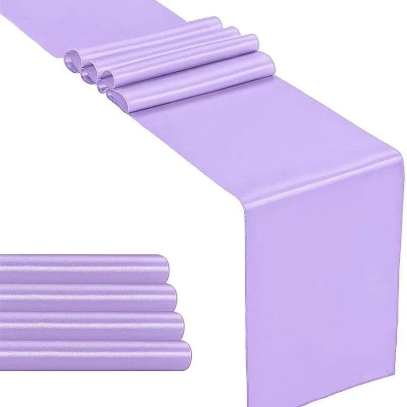 Stalo takelis su satino efekto | Poliesterio audinys 95% / 5% kitos pluoštai | Vienos spalvos raštas | Pritaikymas prieinama