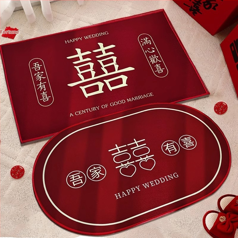 Senmiao полиестерен входен килим с принт, квадратна форма, райета или едноцветен дизайн, подходящ за дневна, спалня, кухня, баня, вход и балкон