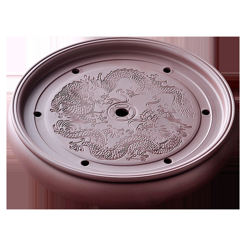 Δίσκος τσαγιού από κεραμικά, χειροποίητος, πρώτη κλάση ποιότητας, ρετρό στυλ, ελαφριά πολυτέλεια ρετρό