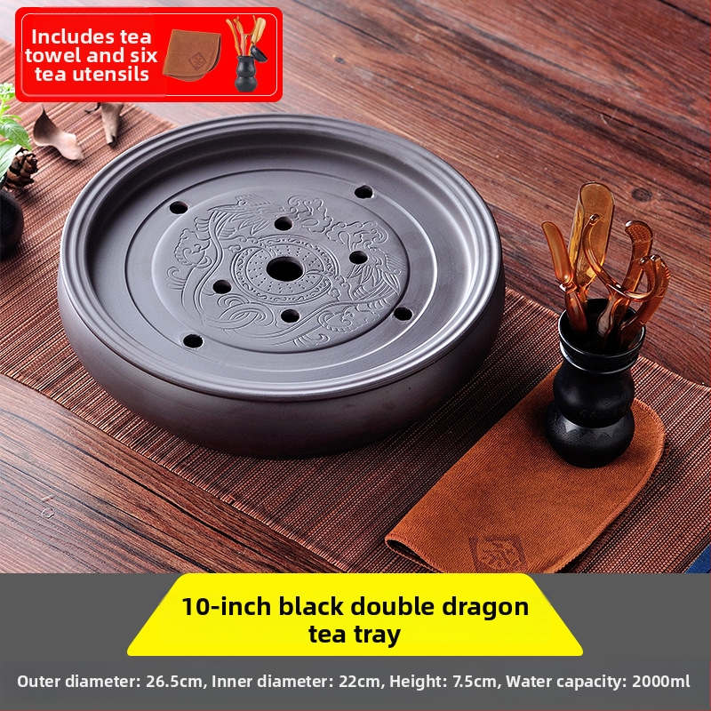 Δίσκος τσαγιού από κεραμικά, χειροποίητος, πρώτη κλάση ποιότητας, ρετρό στυλ, ελαφριά πολυτέλεια ρετρό