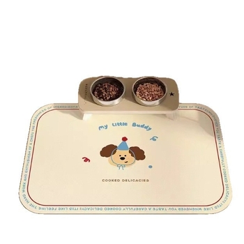 Подова подложка за домашни любимци за котки и кучета • полиестерно влакно • квадратна форма • миеща се • персонализиране: да