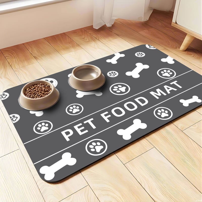 Подова подложка за домашни любимци за котки и кучета • полиестерно влакно • квадратна форма • миеща се • персонализиране: да