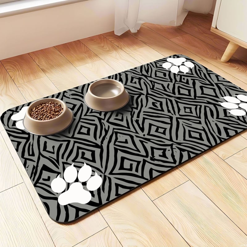 Подова подложка за домашни любимци за котки и кучета • полиестерно влакно • квадратна форма • миеща се • персонализиране: да