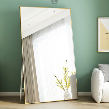 Ολόσωμος καθρέφτης – επιδαπέδια ή τοιχοστήριξη τοποθέτησης, σε σκανδιναβικό στυλ, για κοριτσίστικο δωμάτιο.