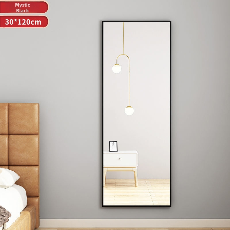 Ολόσωμος καθρέφτης – επιδαπέδια ή τοιχοστήριξη τοποθέτησης, σε σκανδιναβικό στυλ, για κοριτσίστικο δωμάτιο.