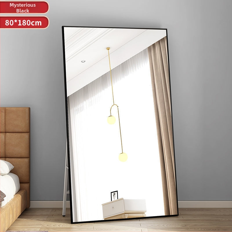 Ολόσωμος καθρέφτης – επιδαπέδια ή τοιχοστήριξη τοποθέτησης, σε σκανδιναβικό στυλ, για κοριτσίστικο δωμάτιο.