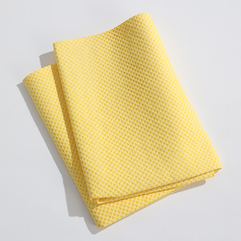 PVA šluostė automobilių valymui su elnio odos imitacija, sugerianti, be plaukų, Plain-Weave, 150 g, daugiafunkcinė šluostė