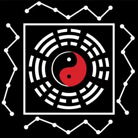 Taoistički meditacijski prostir s Yin Yang, Tai Chi Bagua motivom lotosa