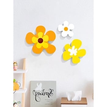 PVC стенни стикери, 2 части, водоустойчиви самозалепващи декор за прикриване на дупки върху врати и стени – бохемски стил и огледален дизайн