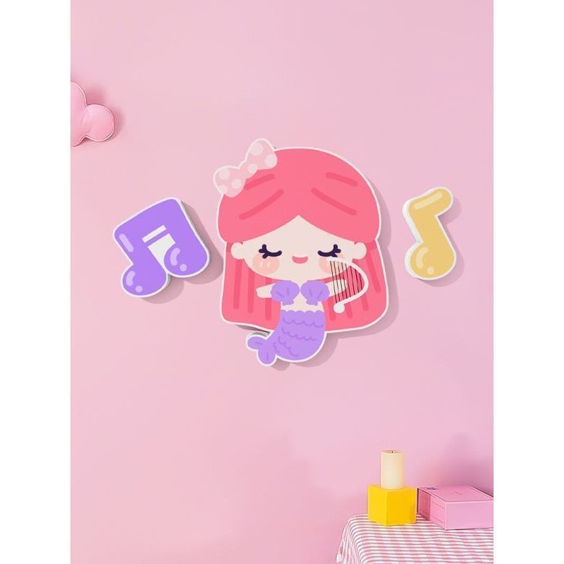 PVC стенни стикери, 2 части, водоустойчиви самозалепващи декор за прикриване на дупки върху врати и стени – бохемски стил и огледален дизайн