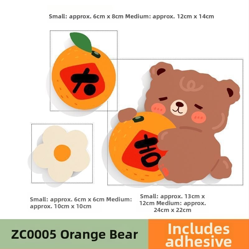 PVC стенни стикери, 2 части, водоустойчиви самозалепващи декор за прикриване на дупки върху врати и стени – бохемски стил и огледален дизайн