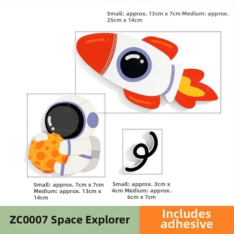 PVC стенни стикери, 2 части, водоустойчиви самозалепващи декор за прикриване на дупки върху врати и стени – бохемски стил и огледален дизайн